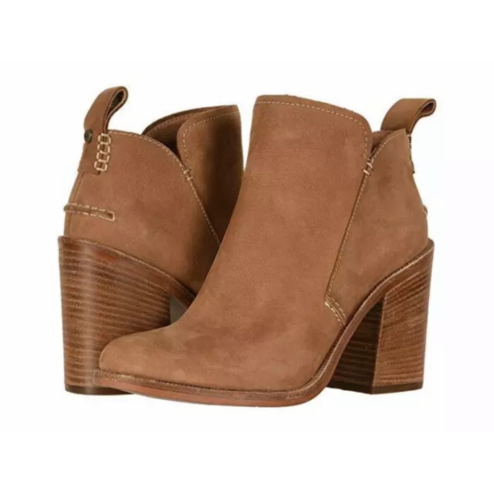 Ugg Pixley Tan Leather Booties
